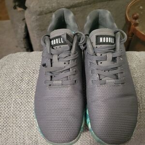 NOBULL Trainers gray teal blue green Weightlifting Cross fit sneakers